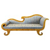Antique Regency Satinwood Récamier Chaise Lounge