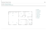 Floor Plan of Jamestown Passive House by Shelter Residential