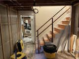 A flood in the basement, caused by pipes that burst after a cold snap, prompted the renovation. 