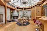 The home features three lavish fireplaces—each built of Carrara marble—weighing a total of 240 tons. 

