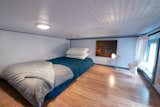 The former kids' loft measures 8' x 8'.