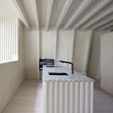 The kitchen area on the upper ground floor